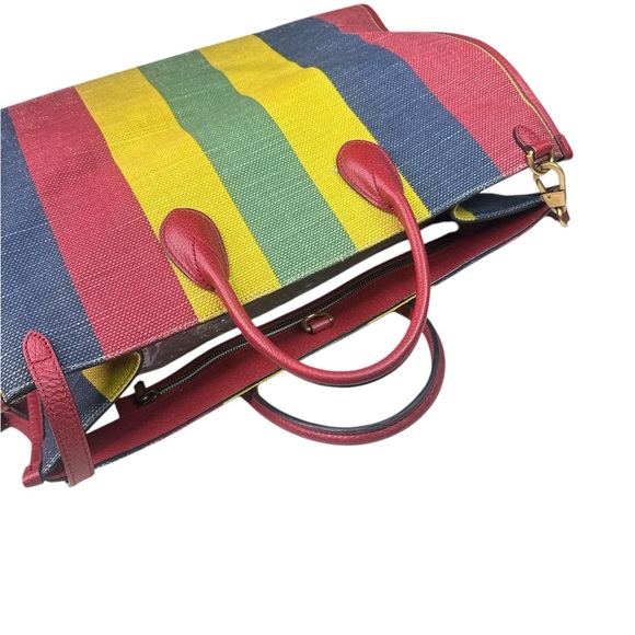 Gucci🔥 RARE🔥Baiadera Multicolor Striped Women's Bag - Picture 5 of 11
